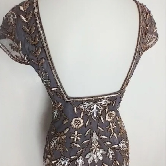 VINTAGE Sue Wong Sequin Dress - Size 6 - Picture 4 of 7